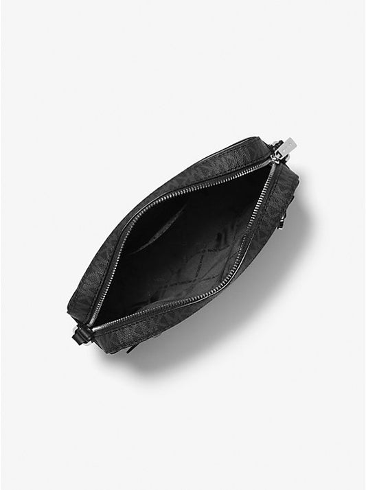 Bolsa cruzada Jet Set grande con logotipo