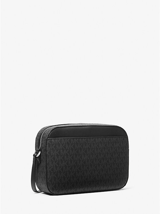 Bolsa cruzada Jet Set grande con logotipo