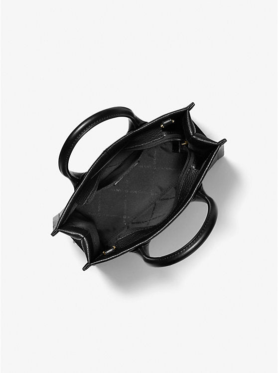 Bandolera Mirella pequeña de cuero granulado